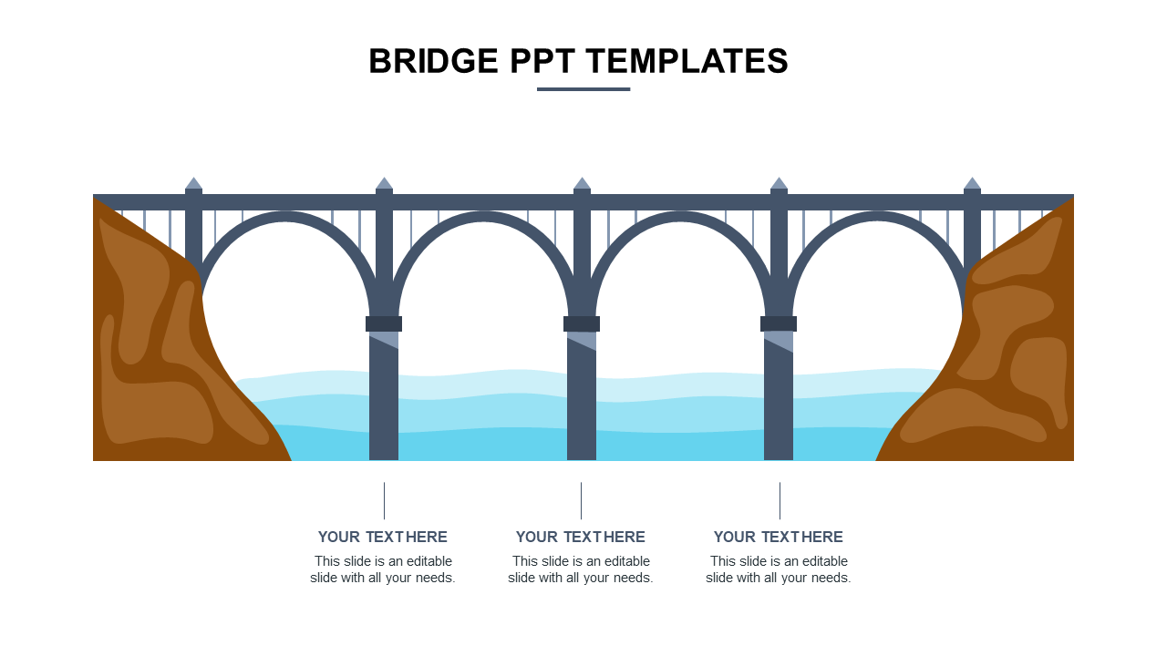 Eye-Catching Bridge PPT Templates